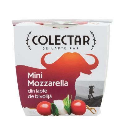 COLECTAR MOZZARELLA DIN LAPTE DE BIVOLITA MINI 125GR